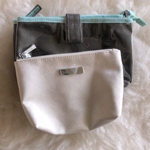 2 make up or jewelry bags